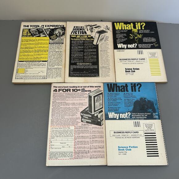 Isaac Asimov's Science Fiction Magazine Lot Mixed Year 1979-1980 Lot Of 5 “READ” - Picture 2 of 14